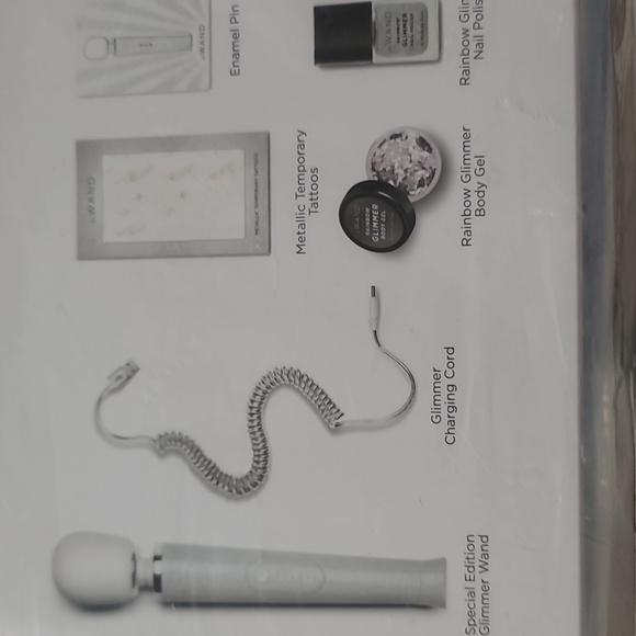 Lewand Siliver Glimmer Special Edition Rechargeable Petetie Wand - Picture 3 of 3